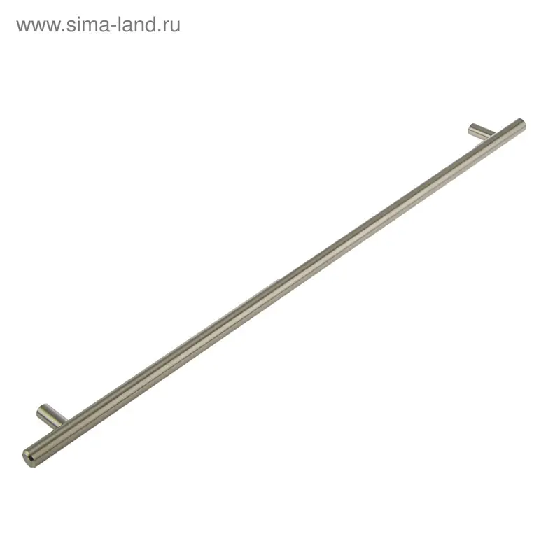 Ручка-рейлинг, d=12 мм, м/о 416 мм, цвет сатиновый никель