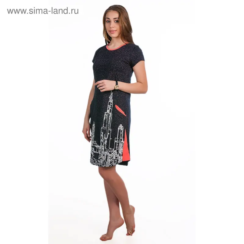 Туника женская, цвет МИКС, размер 44
