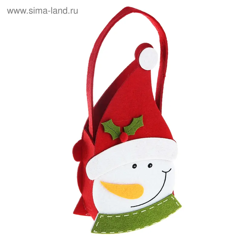 Корзинка "Снеговик"