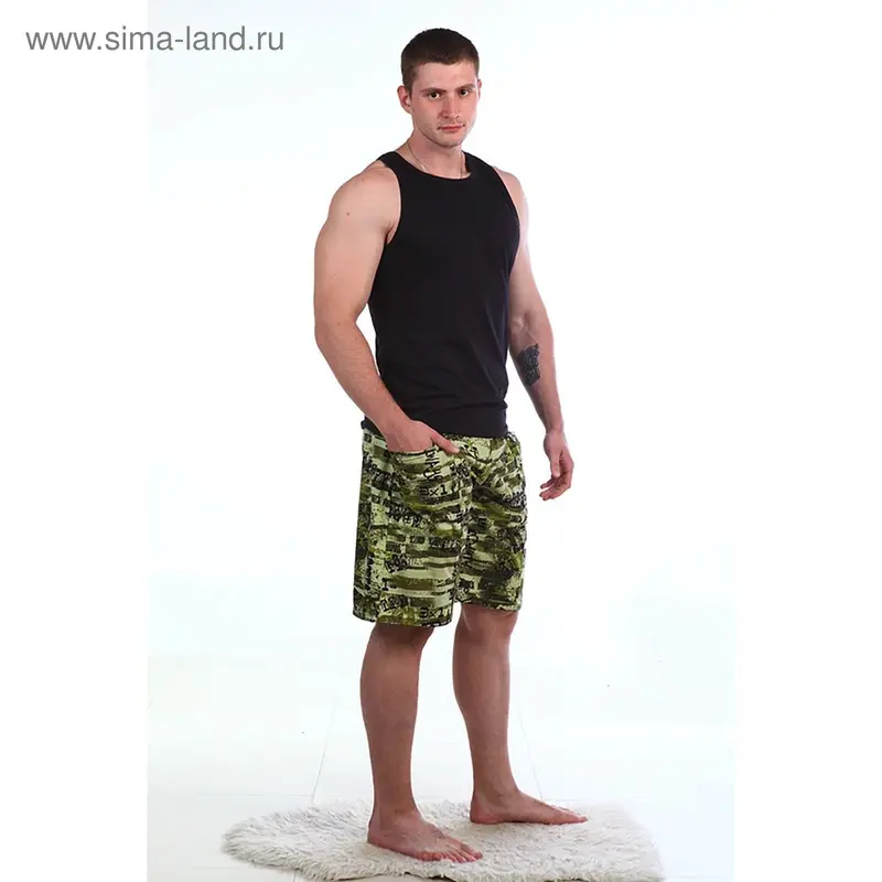 Шорты мужские, цвет МИКС, размер 56