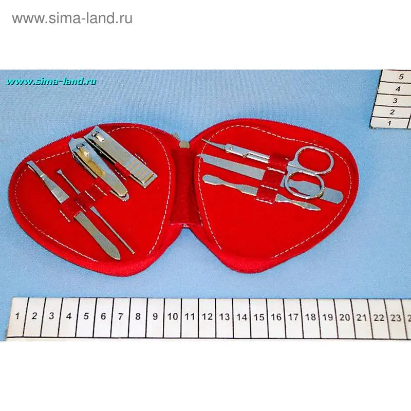 набор маникюрный ХН-1 10см 7пред (бокс 120шт)
