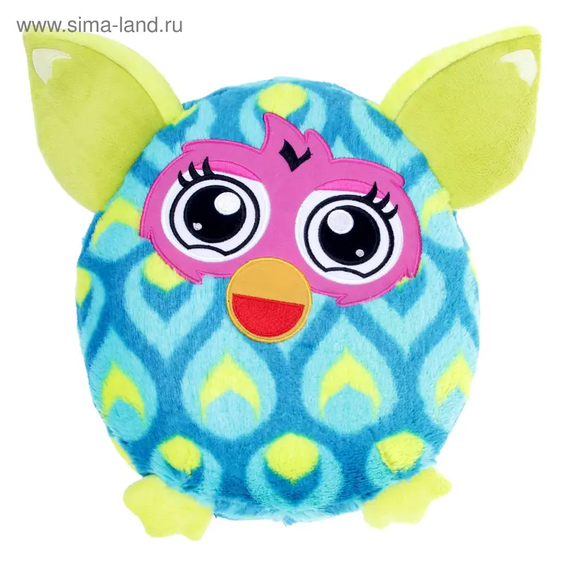 Мягкая игрушка-подушка "Furby павлин"