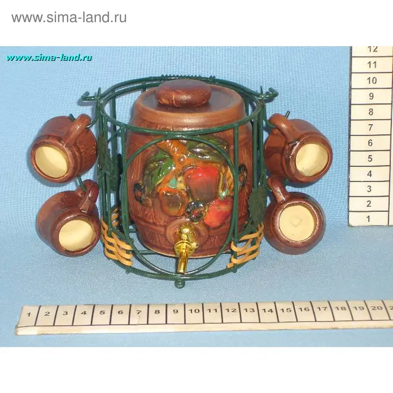 сувенир бочка FC-0267 (бокс 48 шт) мин 2 шт