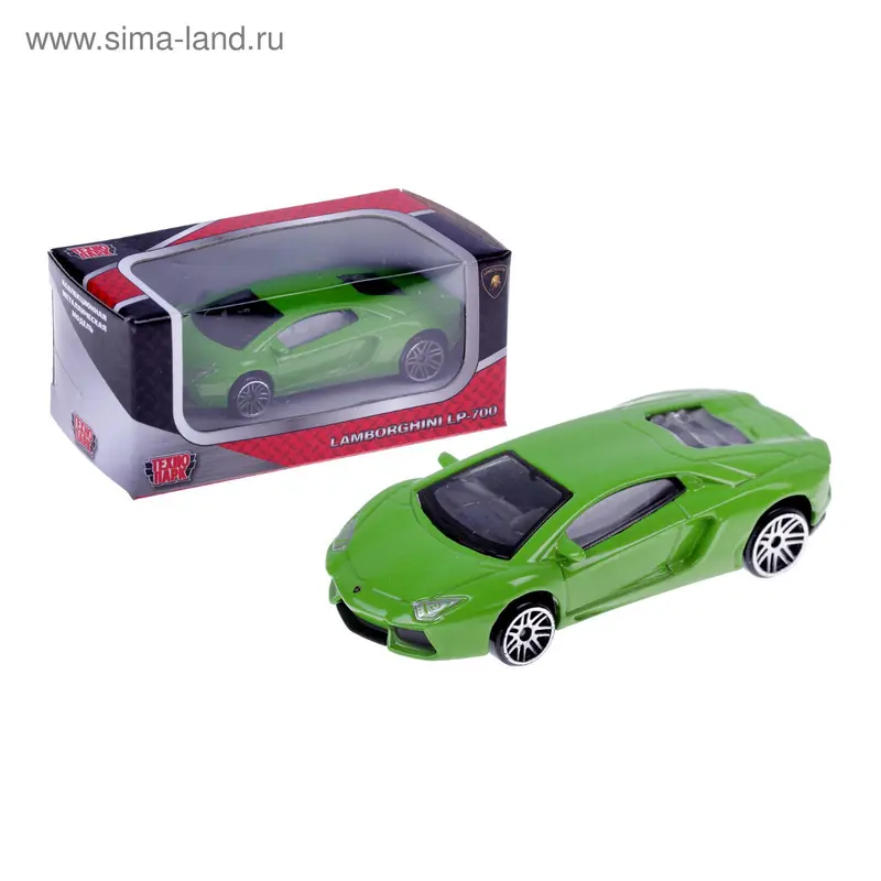 Машина металлическая Lamborghini LP-700, 7,5 см, МИКС