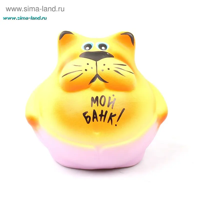 Копилка "Кот шар в штанах" 240-869 16*18*15см
