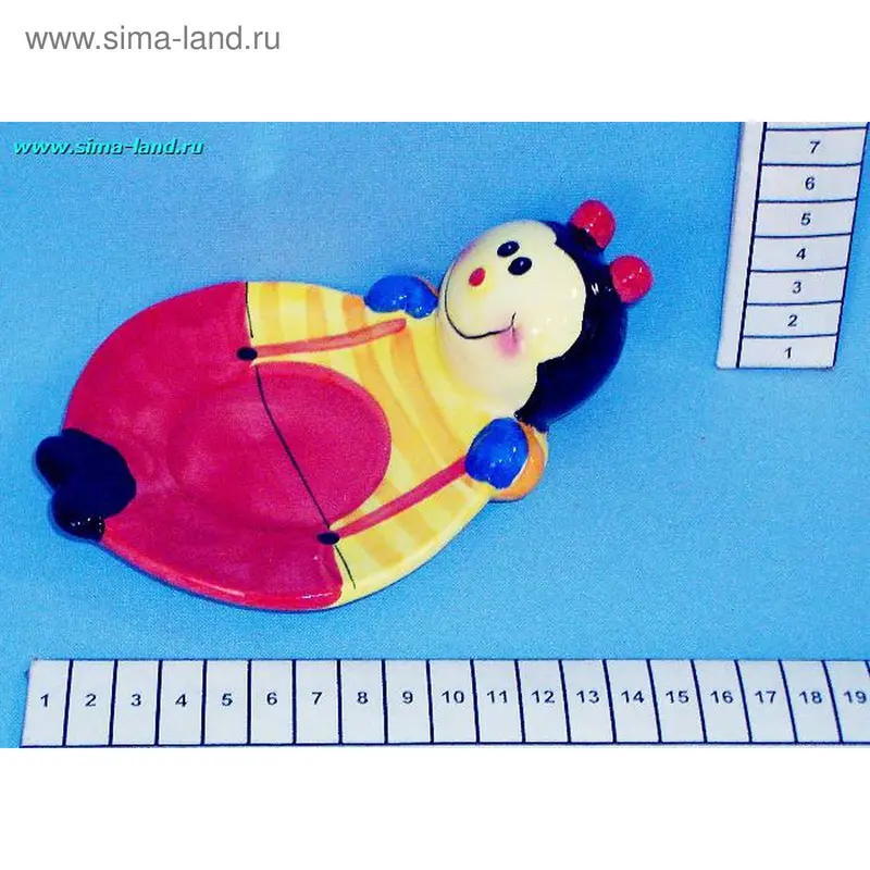 блюдце божья коровка