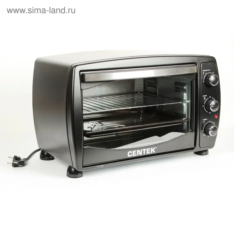 Мини-печь Centek CT-1531-42, 1600 Вт, 42 л, чёрная