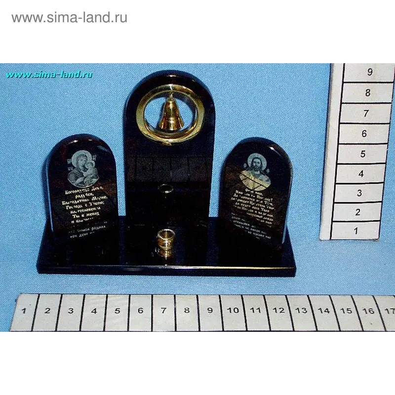 икона "Богородица","Иисус" собор 1 свеча выс 9,5см (1410701)