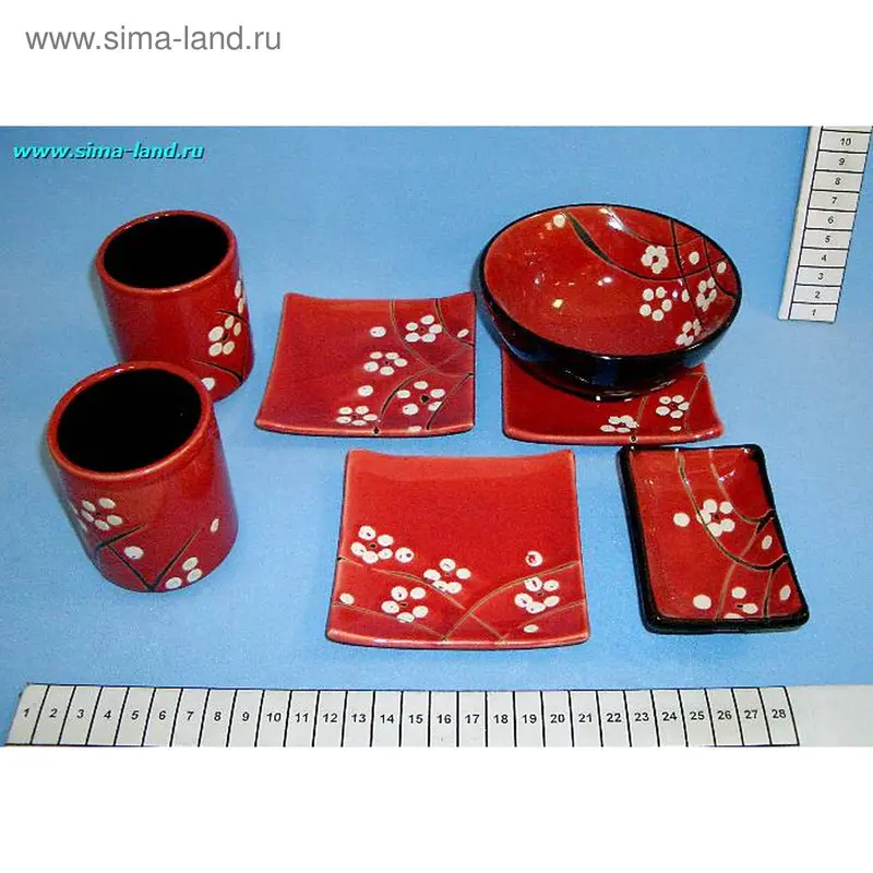 набор для суши 7 пр S-087 (бокс 12 шт)
