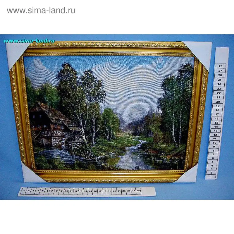 картина гобелен 30*40 Мельница Ассорти (бокс 30 шт)