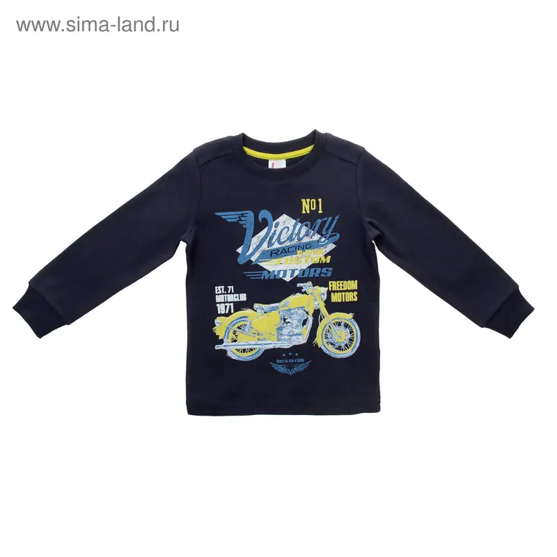 Джемпер для мальчика, рост 116 см (60), цвет темно-синий CWK 61191