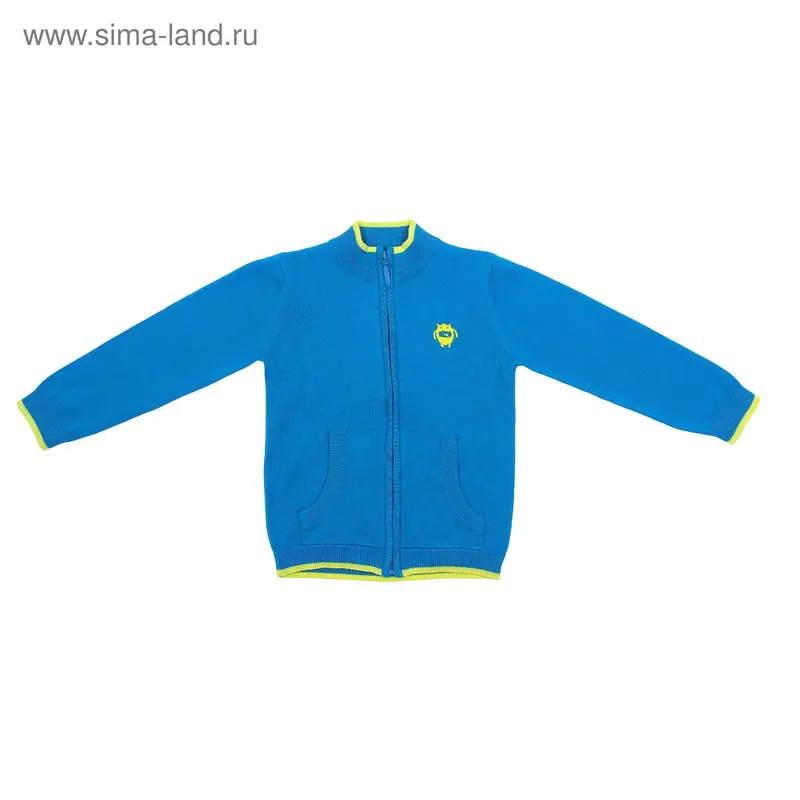 Кофта для мальчика, рост 104 см (56), цвет синий CK 6W050
