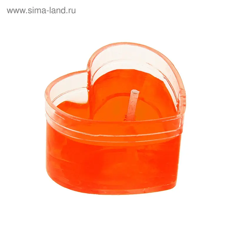 Свеча гелевая "Сердце"