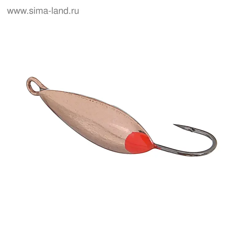 Блесна зимняя "Пирс" Нырок, вес 1,0 г, медь
