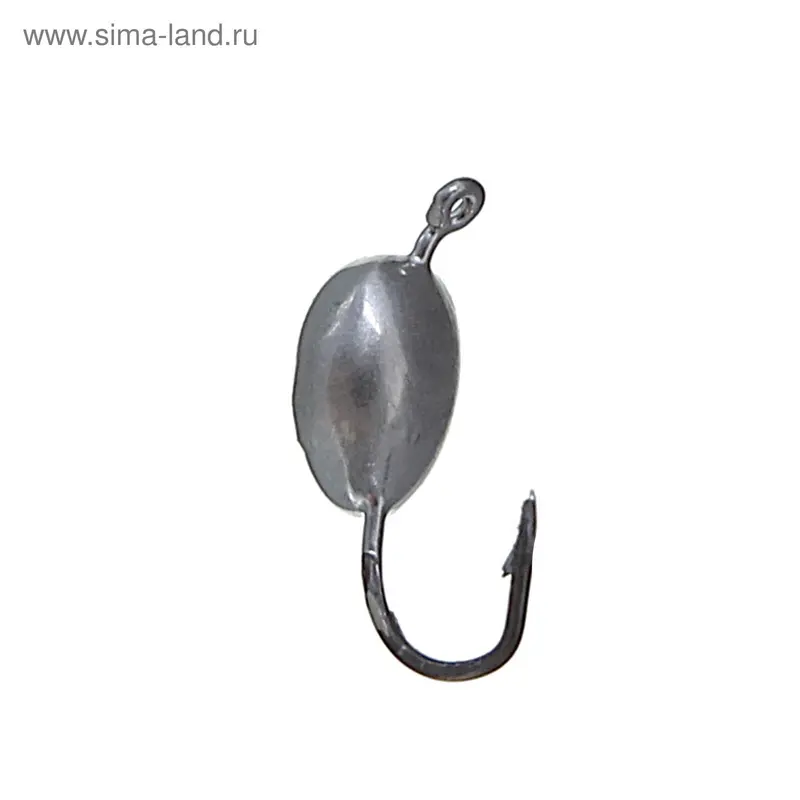 Мормышка вольфрам "Пирс" Клопик, вес 0.5 г, цвет хром