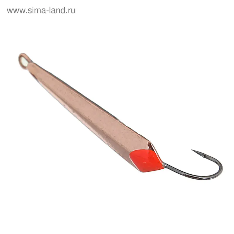 Блесна зимняя «Пирс» Лонг, вес 1,2 г, медь