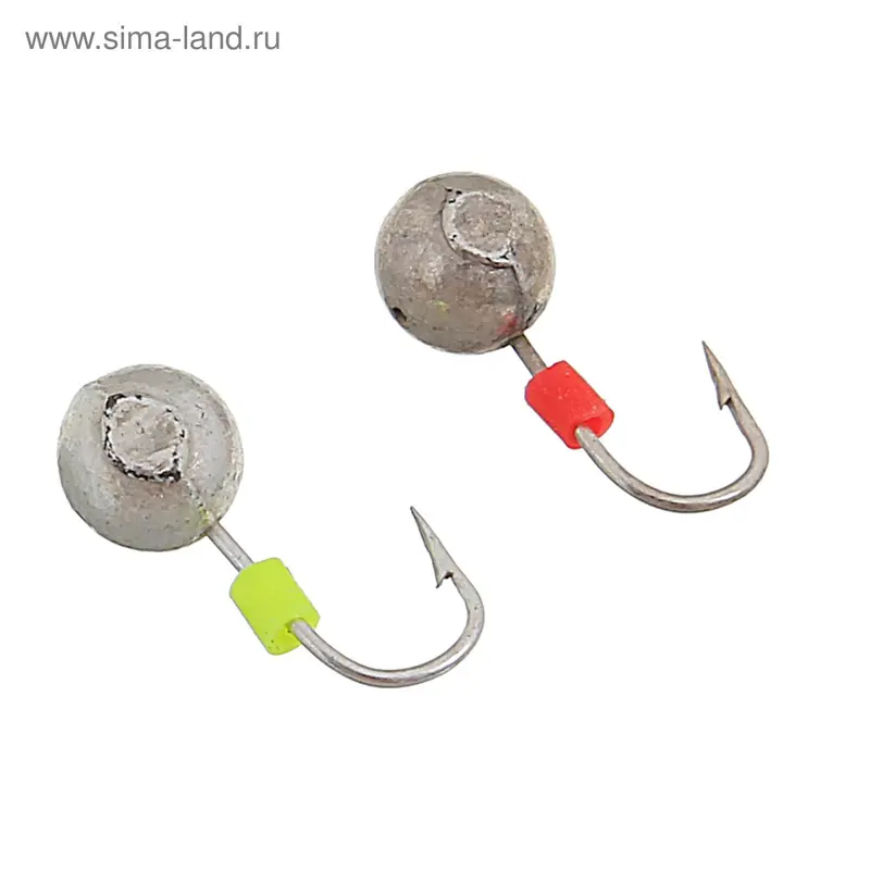 Мормышка литая «Шар» d5, с кембриком, 100 шт., серебро