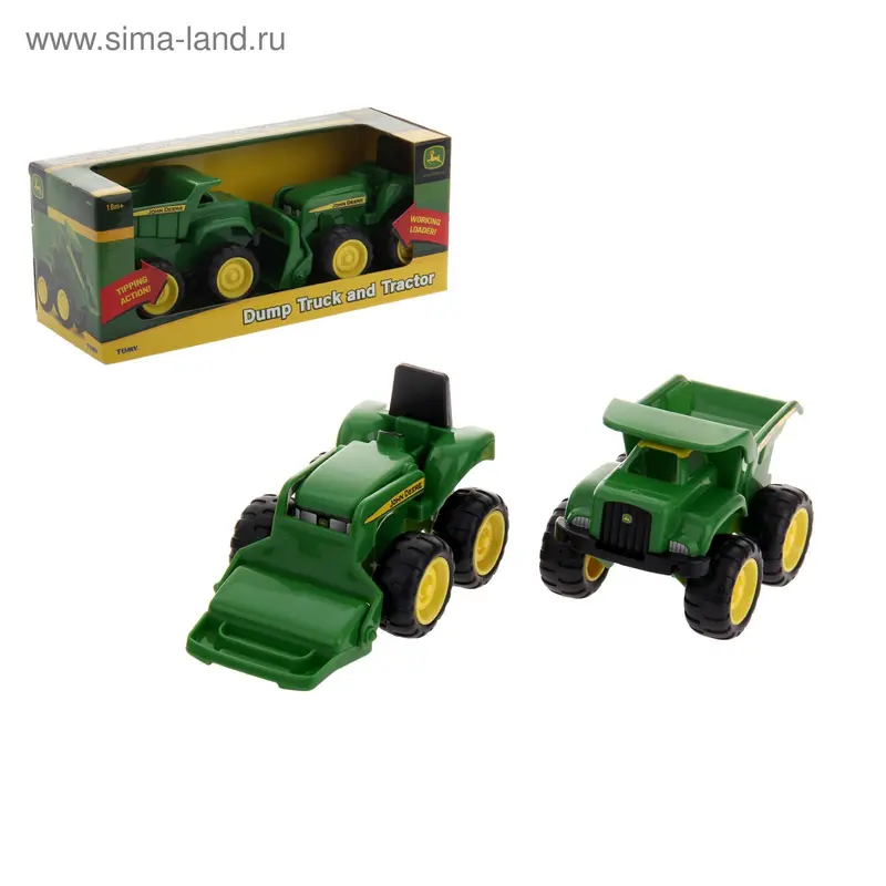 Игровой набор "Трактор и самосвал" ТО42952