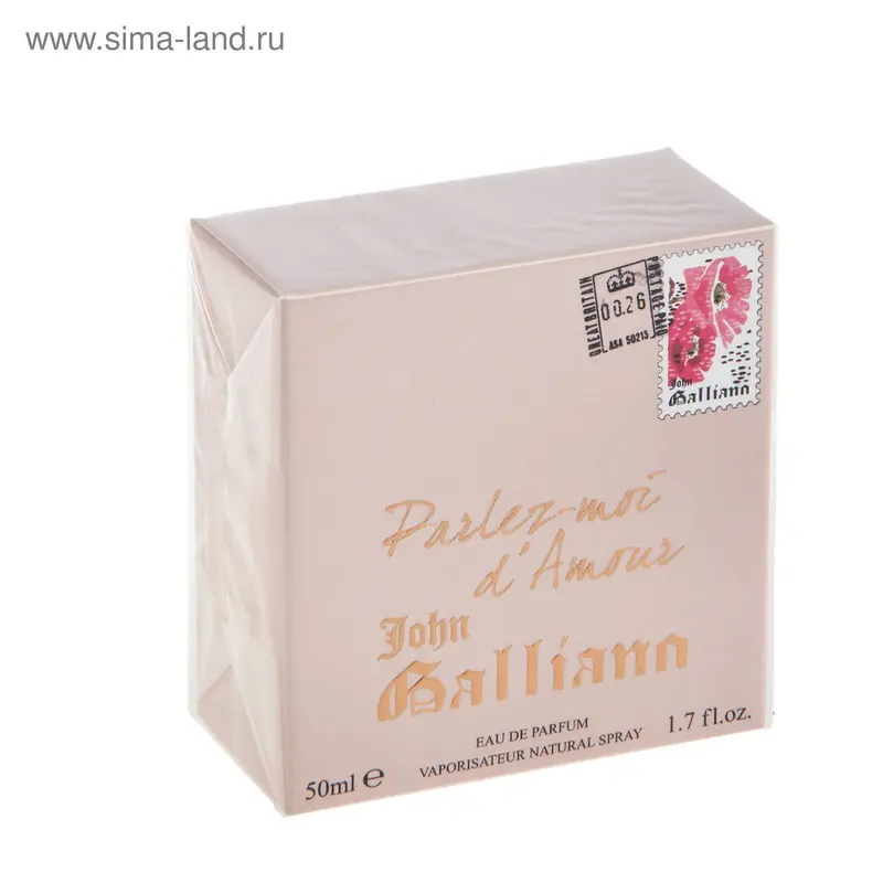 Парфюмерная вода John Galliano Parlez-moi d'Amour, 50 мл