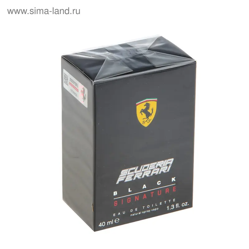 Туалетная вода Ferrari Black Signature, 40 мл