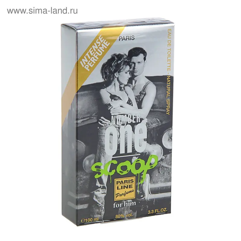 Туалетная вода Number One Scoop Intense Perfume, мужская, 100 мл