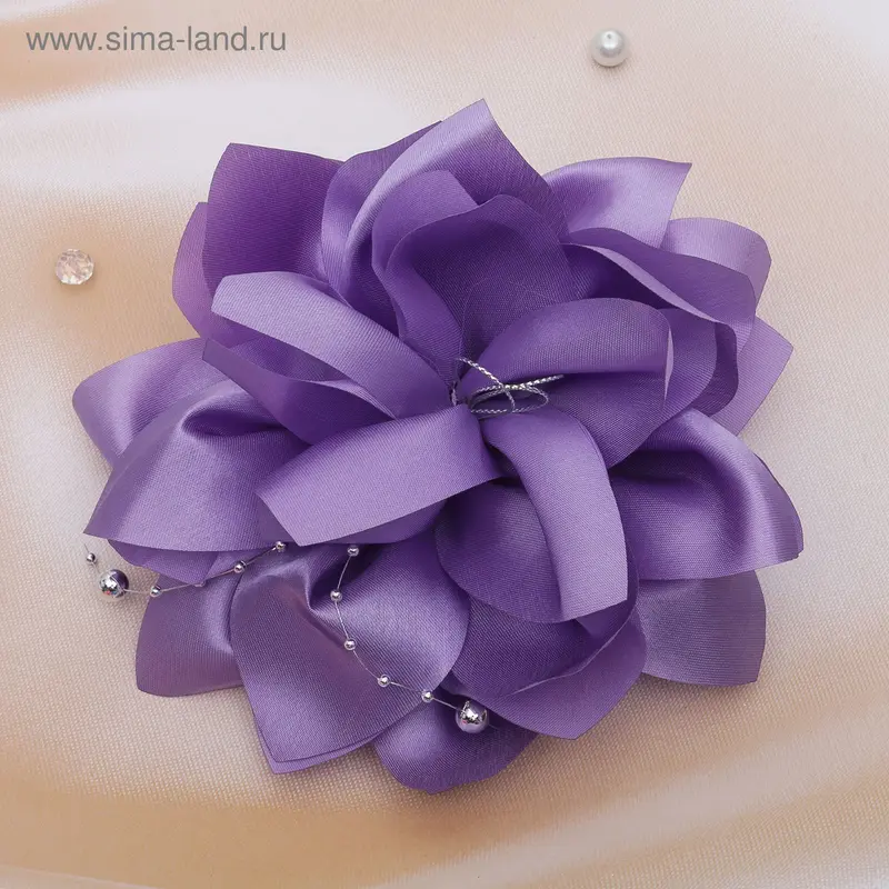 Бант школьный микс 18 см