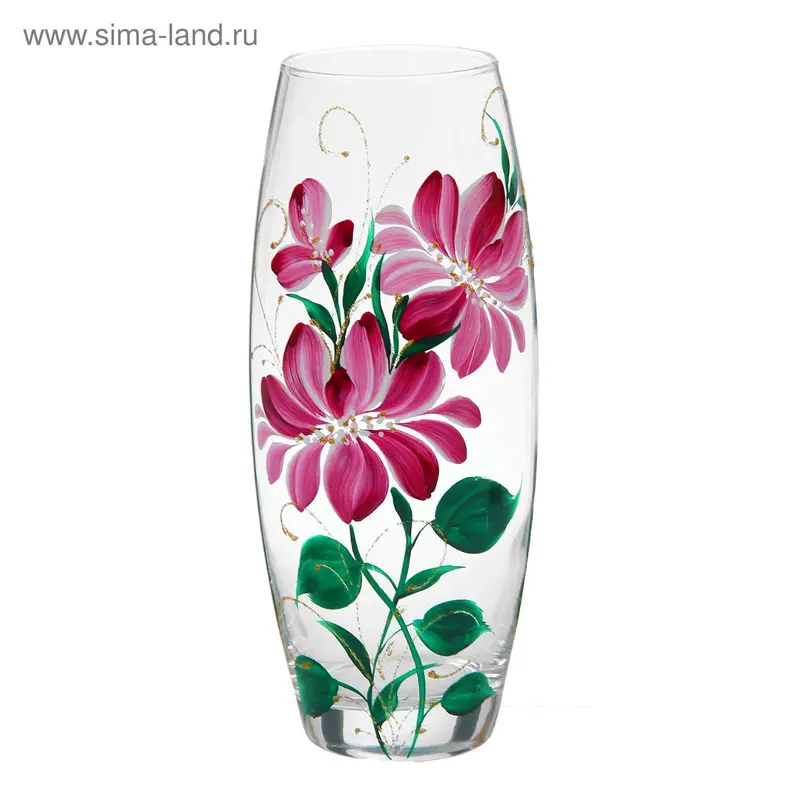 Ваза FLORA "Астра" 26 см овал МИКС