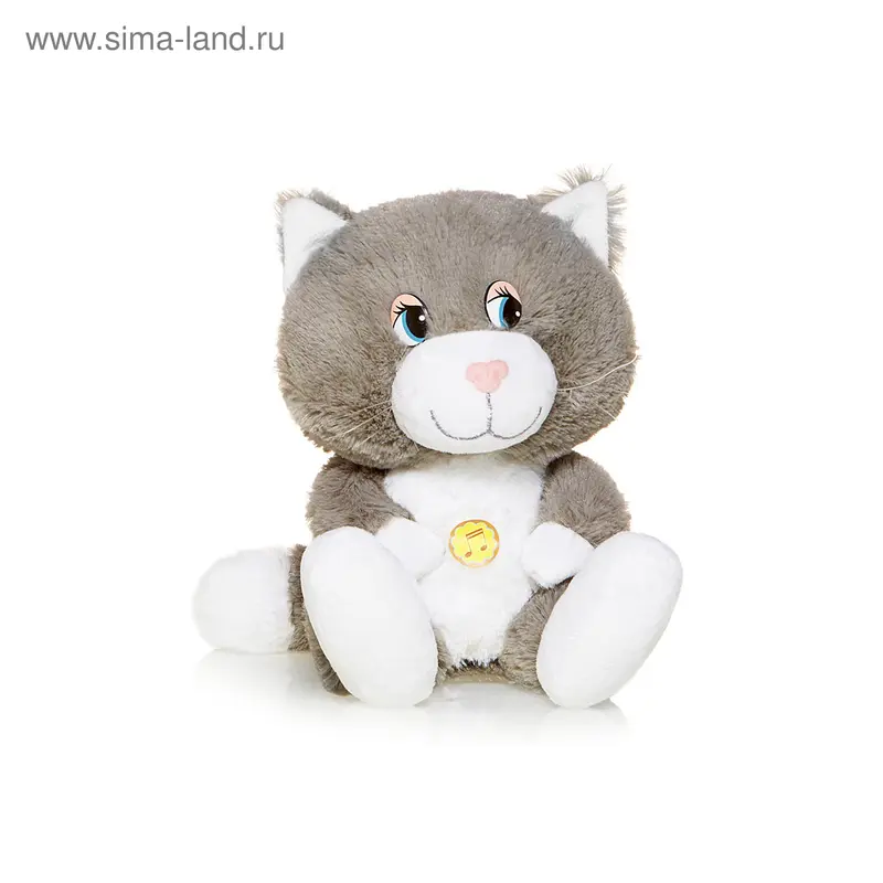 Мягкая музыкальная игрушка «Кот Вася»
