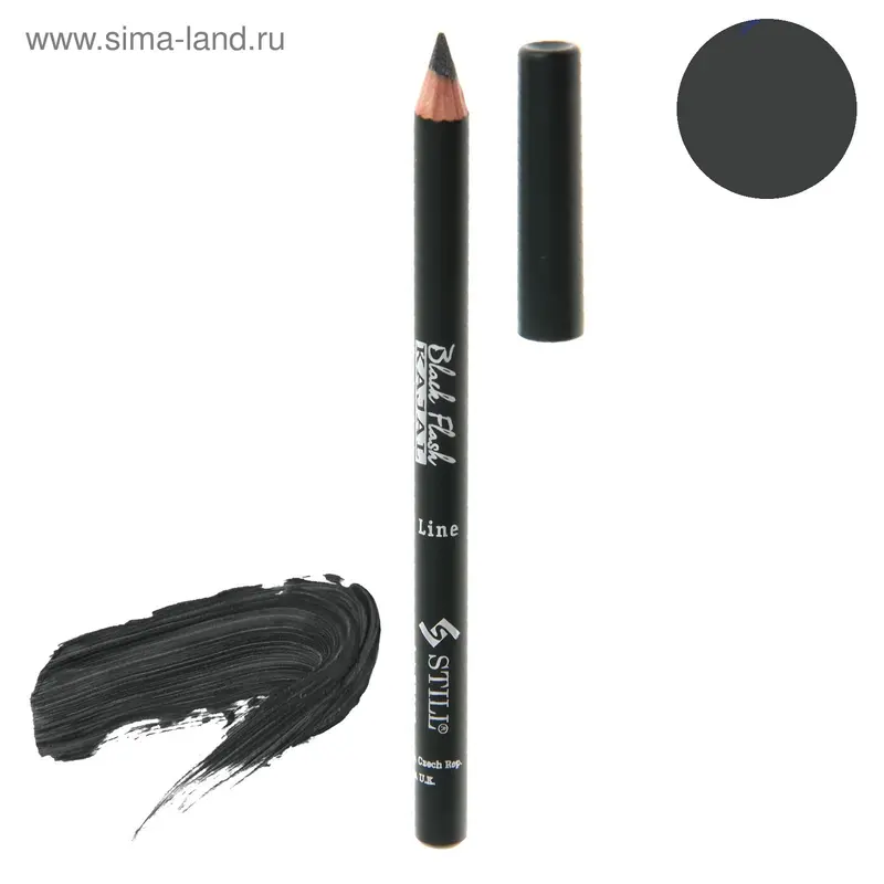 Карандаш для глаз Still Black Flash Kajal, тон, №406, Черный изумруд
