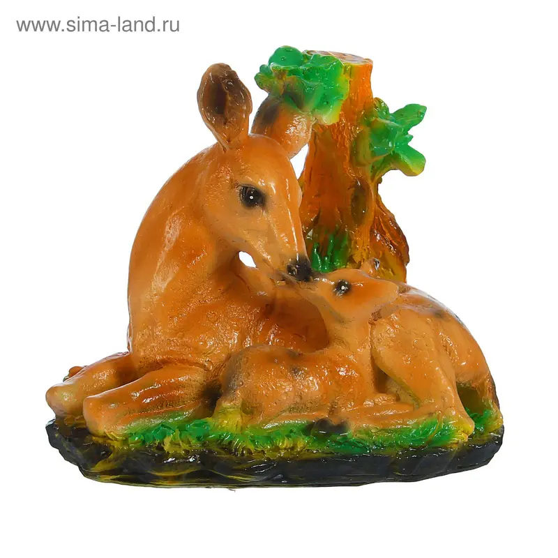 Копилка "Олени" ГИПС 25*15*20см