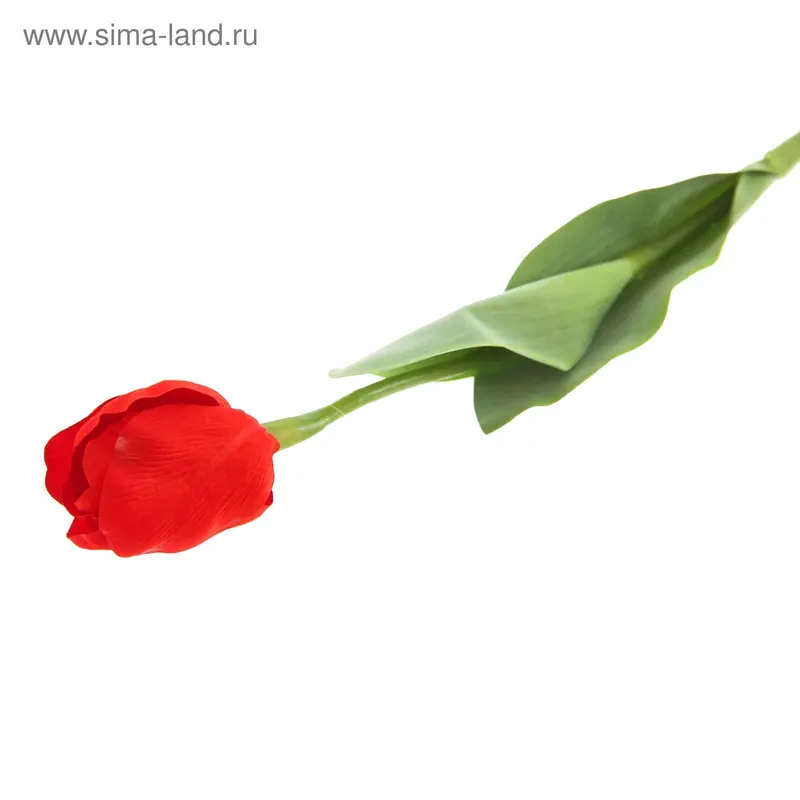 Цветы искусственные 64 см "Тюльпан Кореопсис" красный
