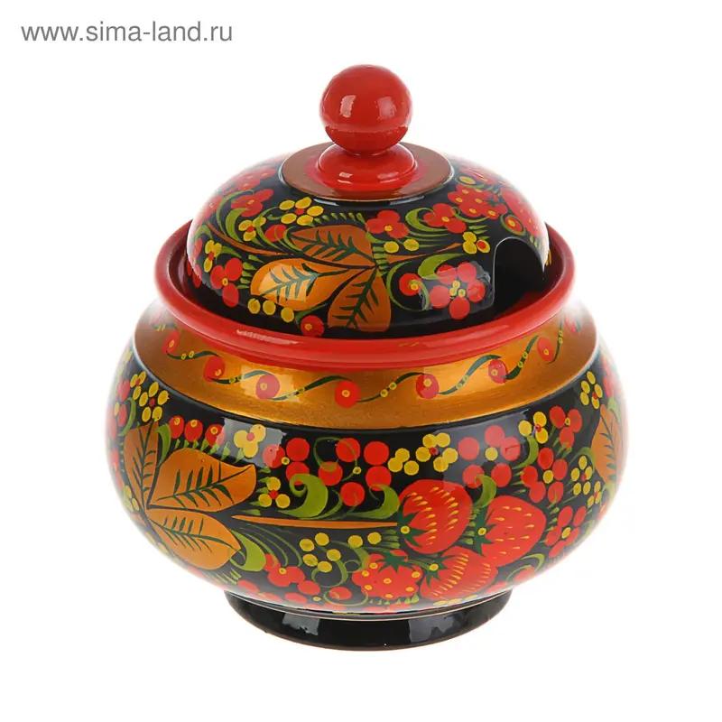 Горшочек для каши «Хохлома»