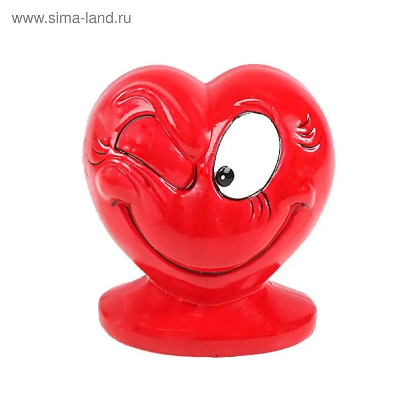 Копилка "Сердце" 10×6 см