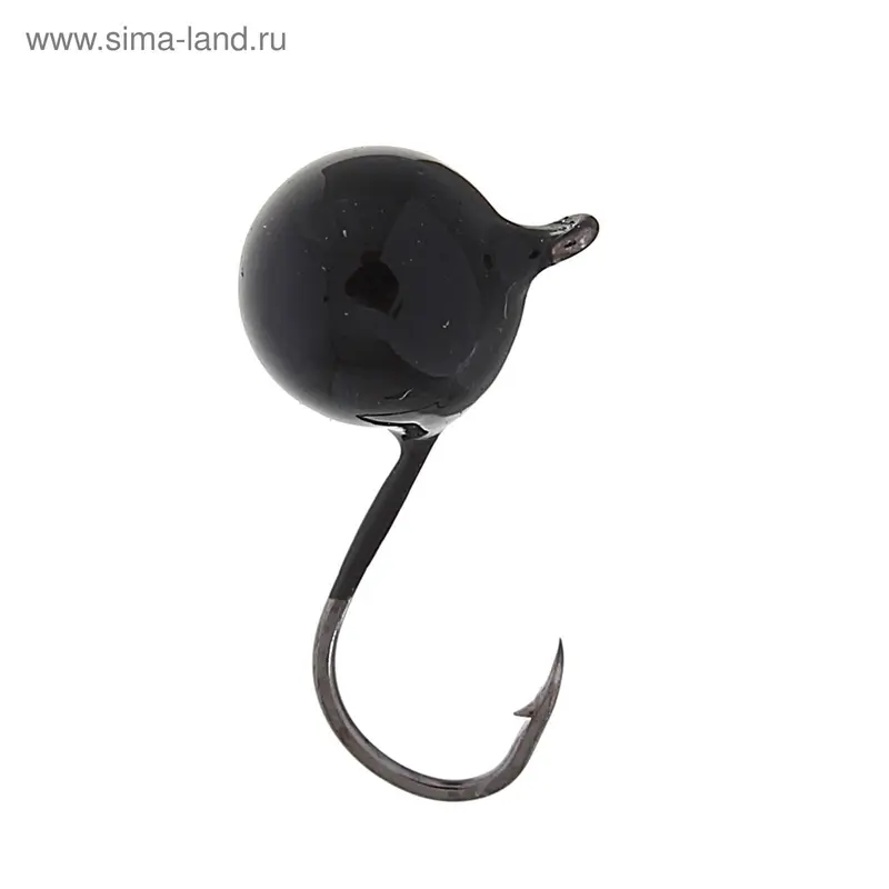 Мормышка "Дробинка" с ушком Ф7.5 покраска BL