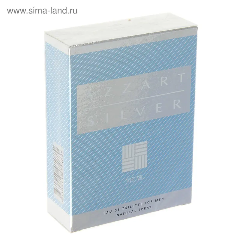 Туалетная вода мужская Azzart Silver, 100 мл