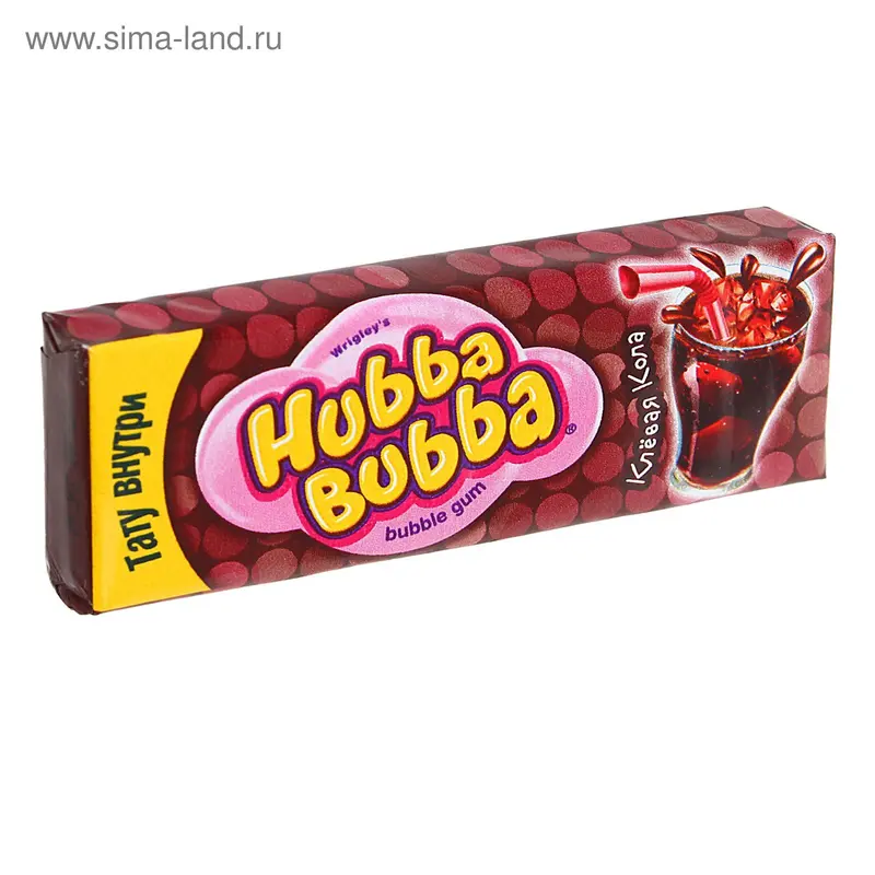 Жевательная резинка Hubba bubba Клёвая кола, 16г