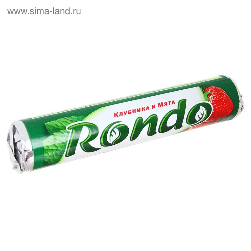 Драже Rondo с сахаром клубника, 30 г