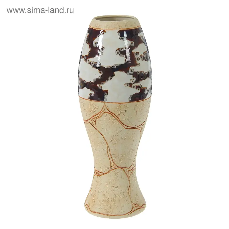 Ваза "Индиго" камень