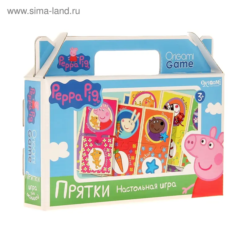Настольная игра "Свинка Пеппа: Прятки"