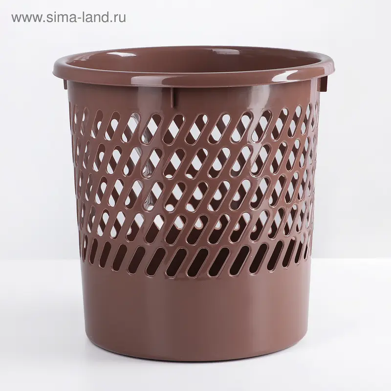 Корзина для бумаг «Офисная», цвет МИКС