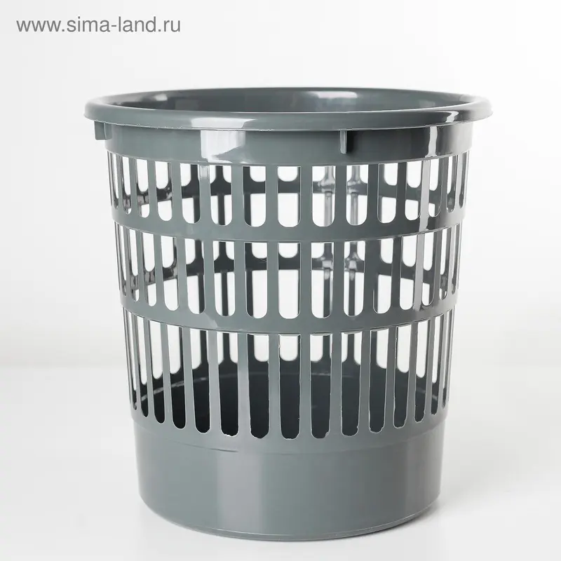 Корзина для мусора «Офисная», 9,5 л, цвет МИКС