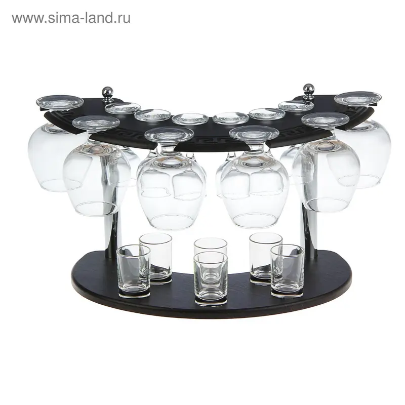 Мини-бар 18 предметов коньяк, гладье 380/55/50 мл