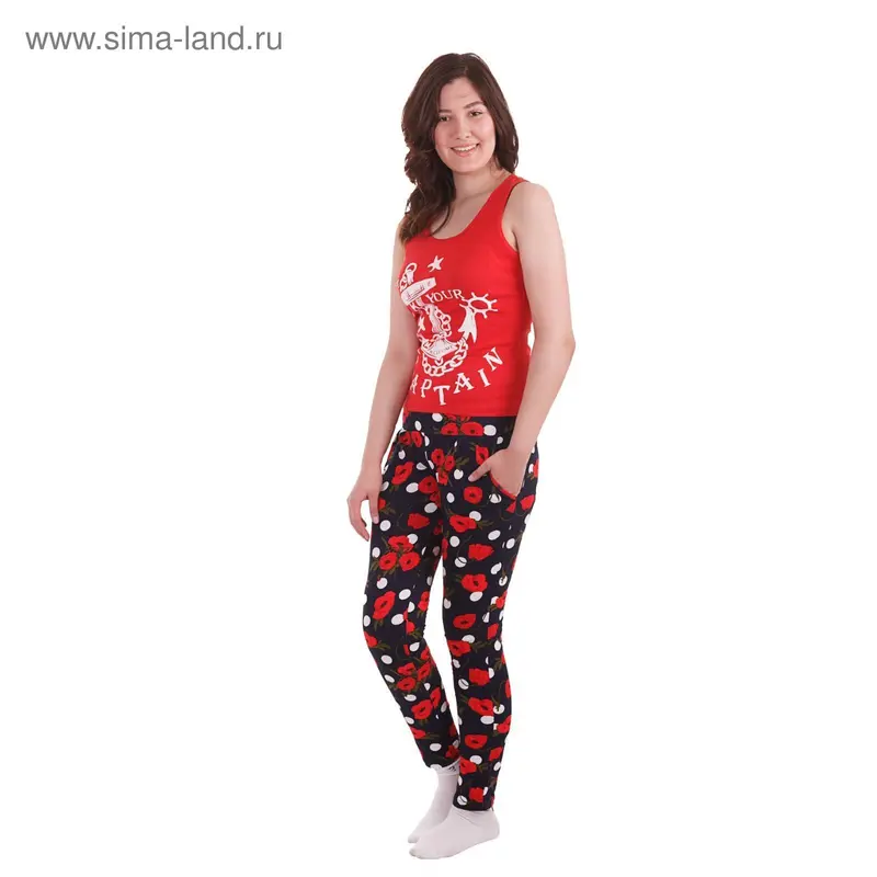 Брюки женские Б420 МИКС, р-р 50 (XL)