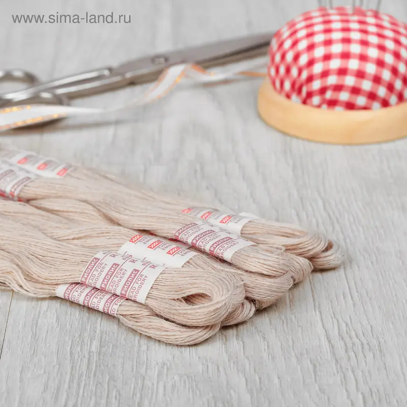 Мулине, №801, 20±1 м, цвет серо-бежевый