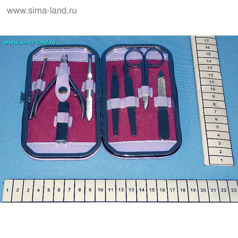 набор маникюрный 887 15см 8пред (бокс 120шт)