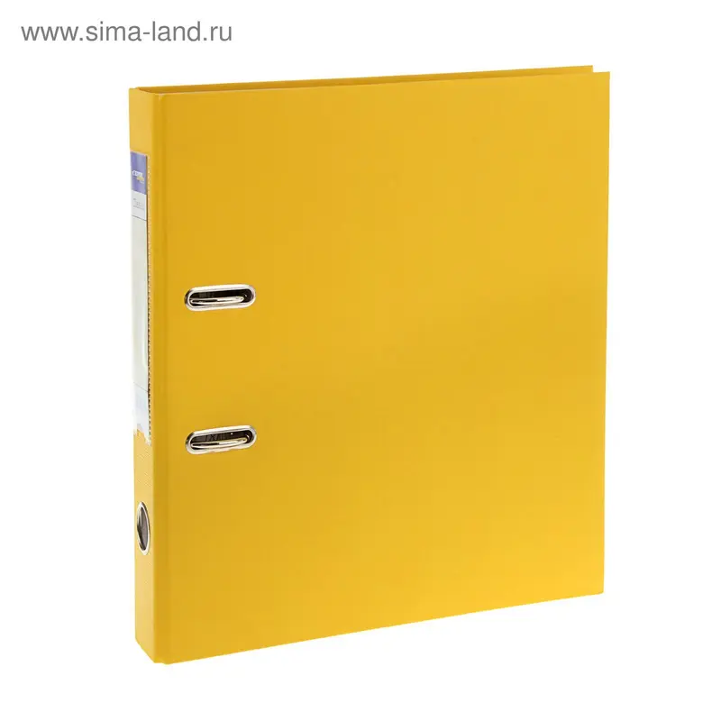 Папка-регистратор А4, 50мм PVC Classic, разборный, желтый