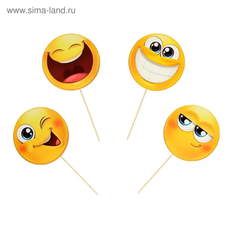 Фотобутафория "Смайлы" (веселые улыбки)