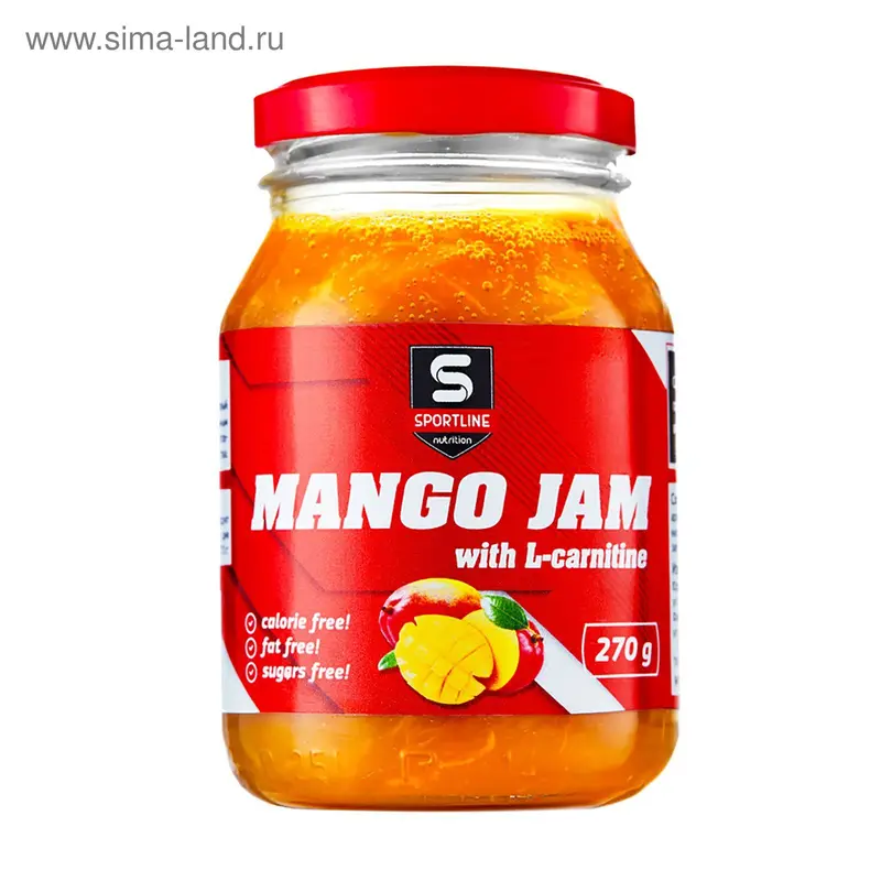 Джем SportLine with L-Carnitine, манго, 270 г