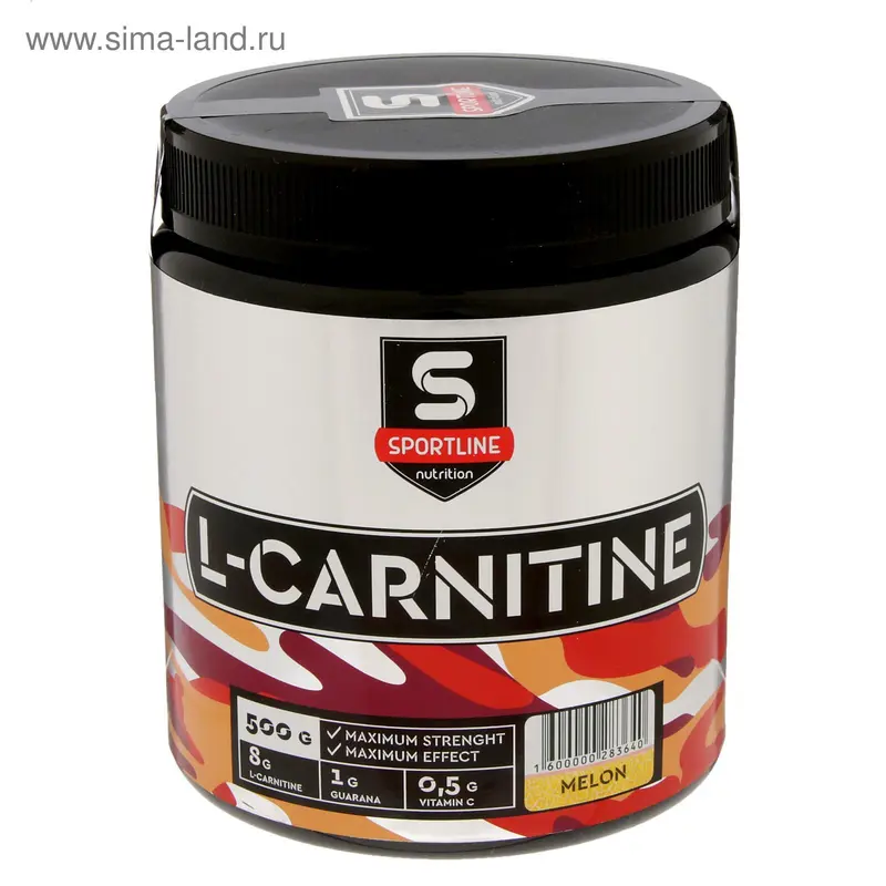 L-Карнитин SportLine, дыня, 500 г
