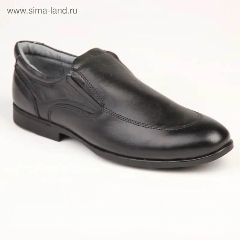 Полуботинки школьные арт. SB-22403 (черный) (р. 35)